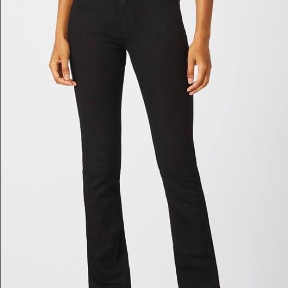 Hudson bootcut black jeans